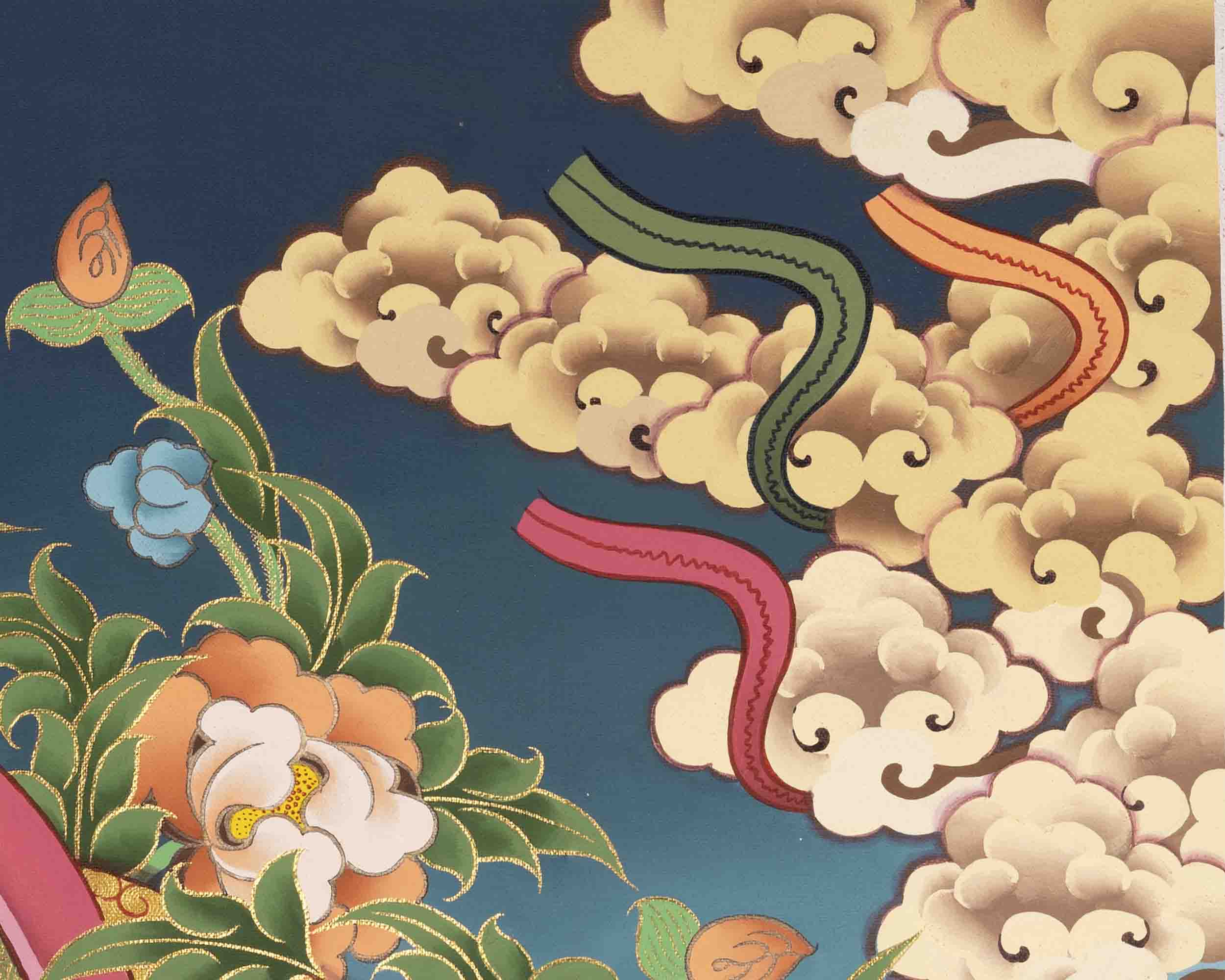 White Tara Art | Traditional Tibetan Art | Wall Decors