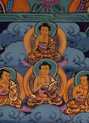 Shakyamuni Buddha Life Story | Religious Buddhist Thangka | Wall Decors