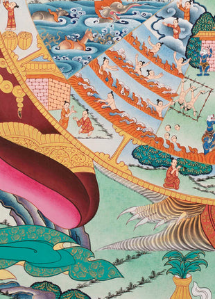 Wheel of Life Buddhist Painting | Himalayan Art