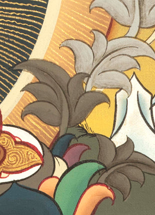 Buddha Amitabha Painting | Wall Hanging Buddha Thangka