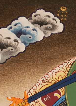Manjushri Deity Thangka | Wall Hanging Decors