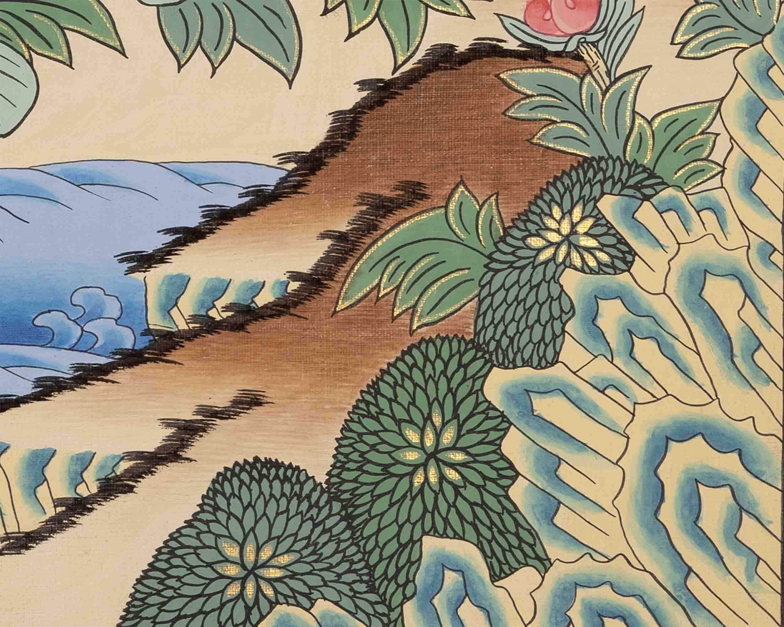White Tara Thangka | Traditional Tibetan Art | Wall Decor