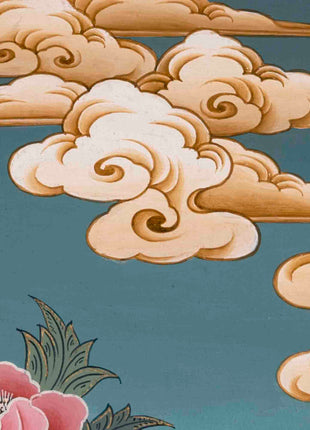 Padmasambhava Guru | Buddhist Thangka | Religious Wall Decors