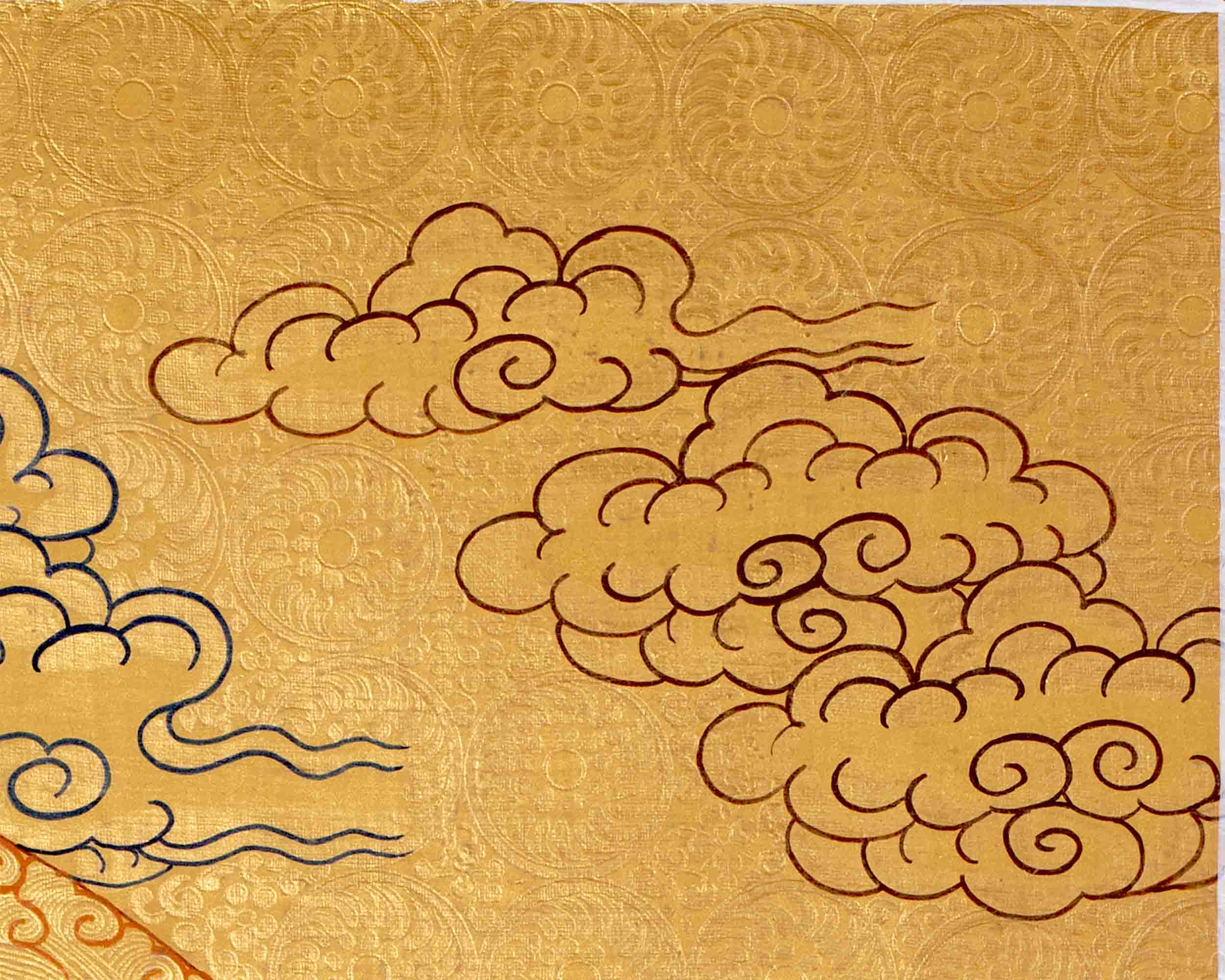 Hand-Painted White Tara Thangka | Wall Hanging Decor