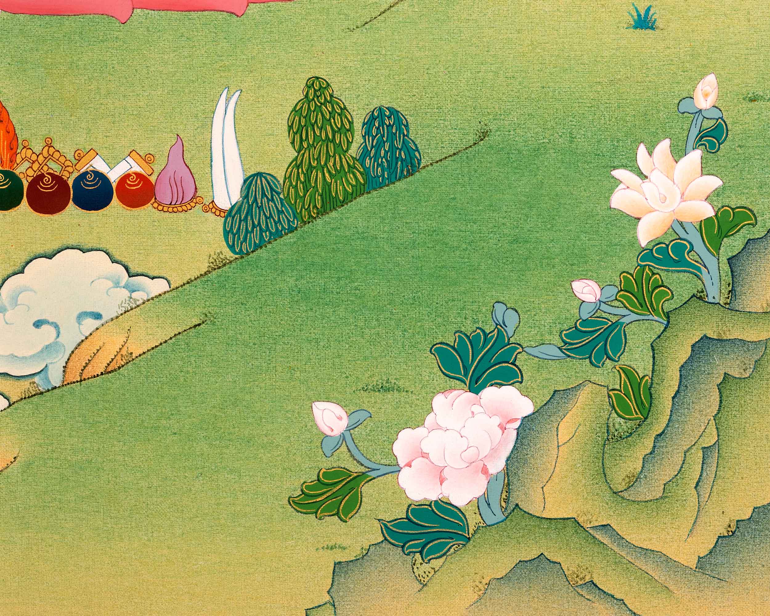 The Bodhisattva Avalokiteshvara Thangka | Buddhist Bodhisattva Art