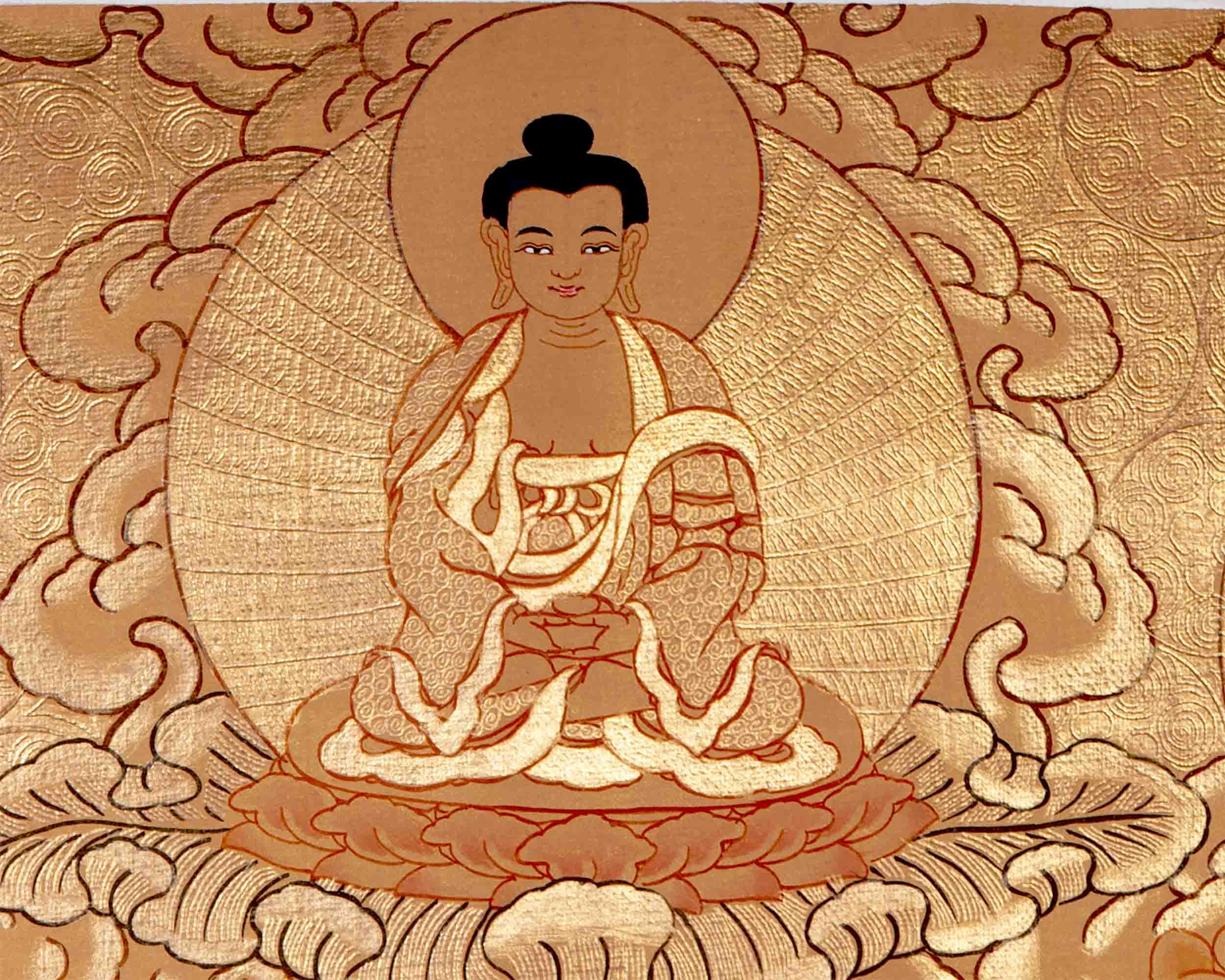Avalokitesvara Chengrezig Thangka |Tibetan Buddhist Thangka Art