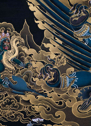 High Quality Vajrakilaya Consort Thangka Print | Giclee Print for Spiritual Growth