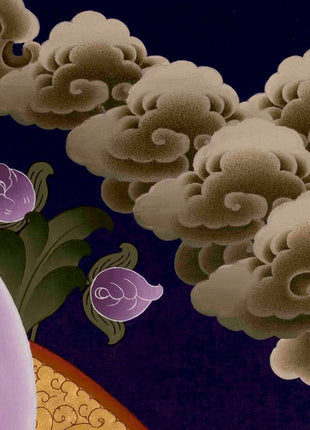 Amitabha Buddha Thangka | Tibetan Traditional Art | Wall Decors