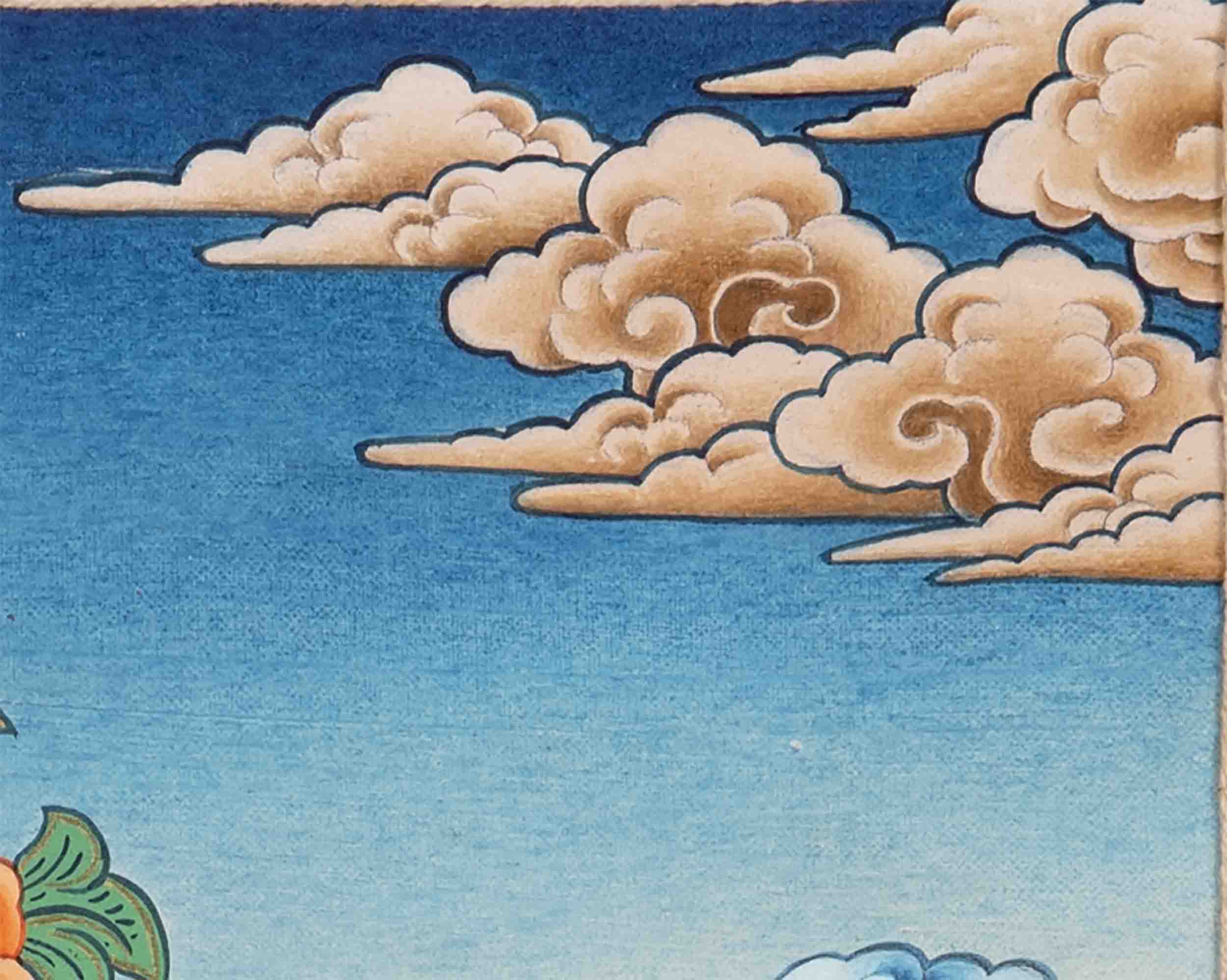 Tibetan Shakyamuni Thangka |  Buddha Thangka