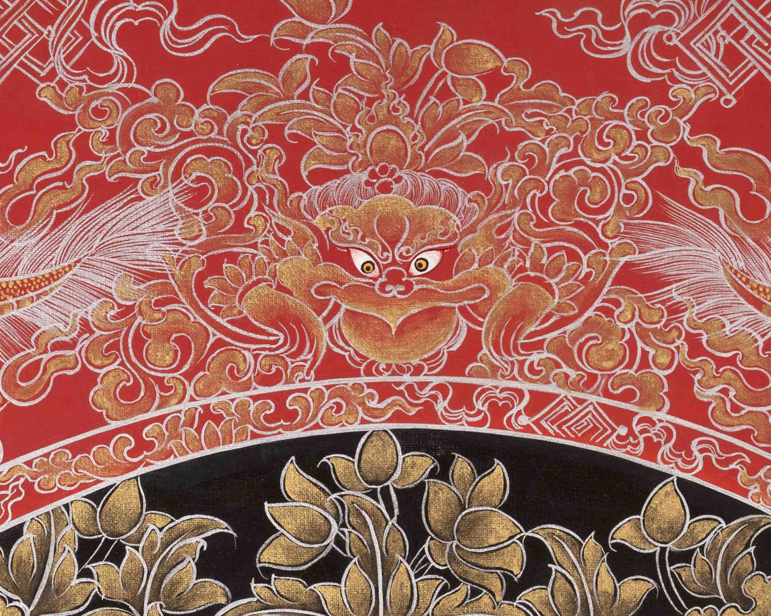 Medicine Buddha | Original Hand-Painted Thangka | Religious Gifts