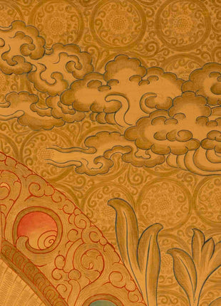 Tibetan Shakaymauni Thangka | Tibetan Buddha Artwork