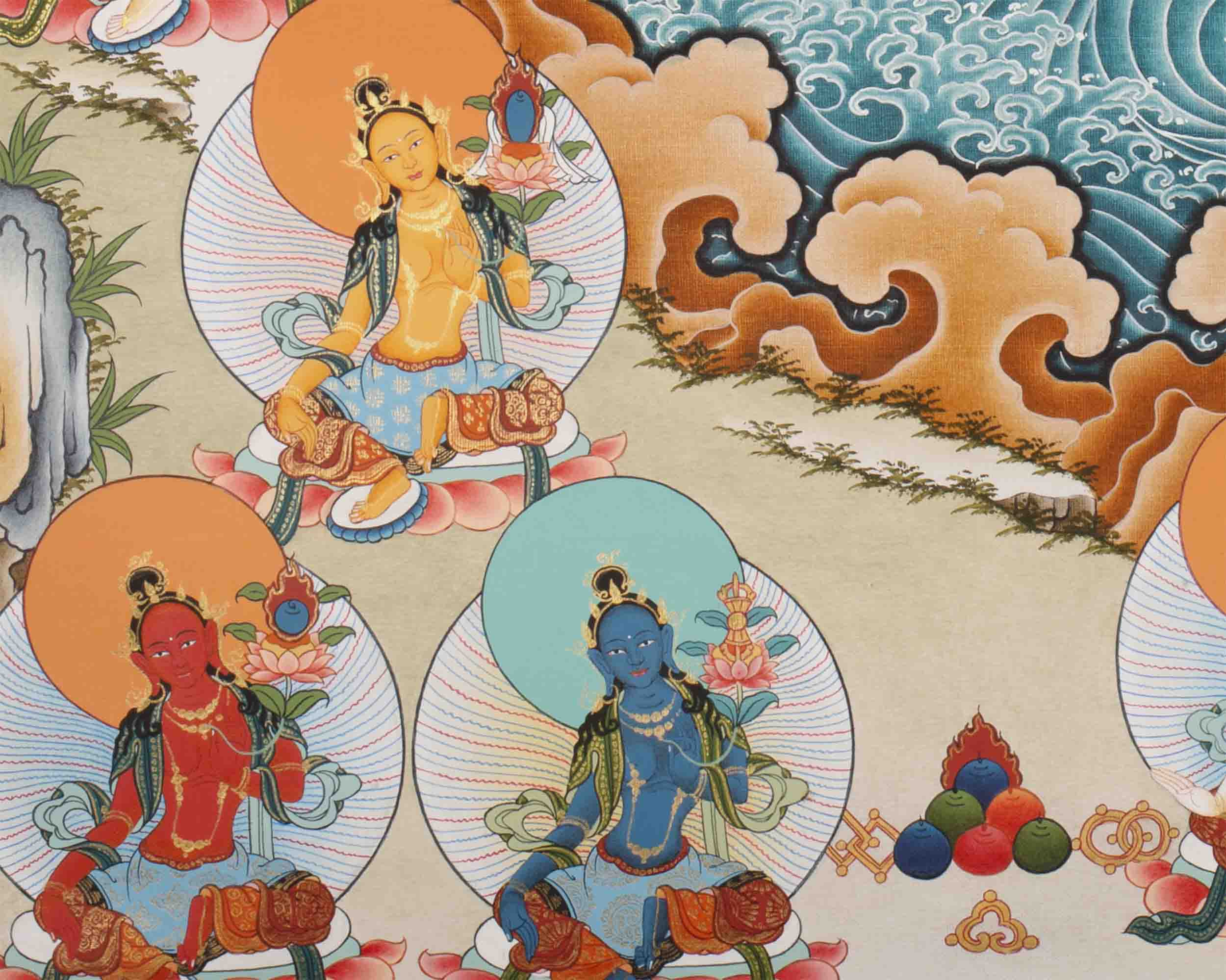 21 Tara Print | Religious Buddhist Wall Decor