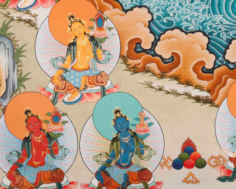 21 Tara Print | Religious Buddhist Wall Decor