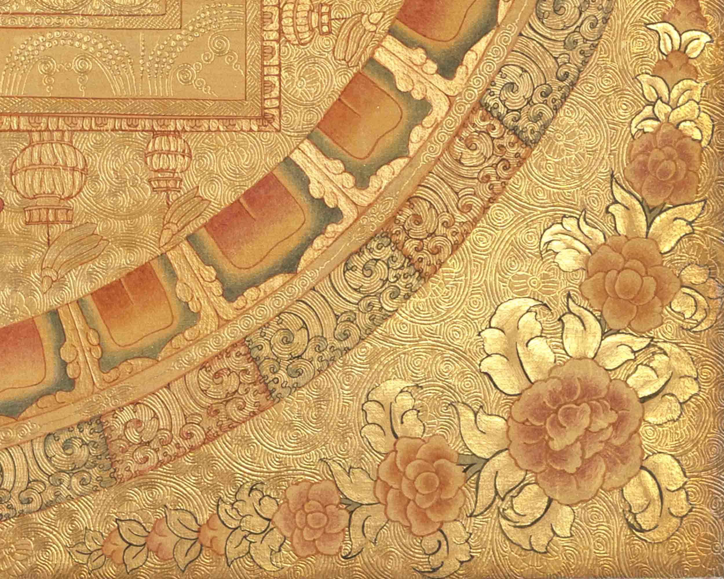Shakyamuni Buddha Mandala | Wall Decoration Painting