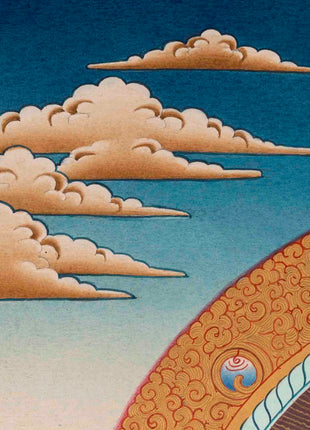 Healing Buddha | Medicine Buddha Thangka | Traditional Buddhist Art