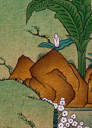 White Tara Meditation Thangka | Traditionally Hand Painted Art