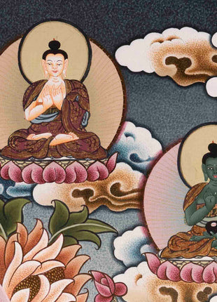 Traditional Manjushri Thangka | Traditional Painting