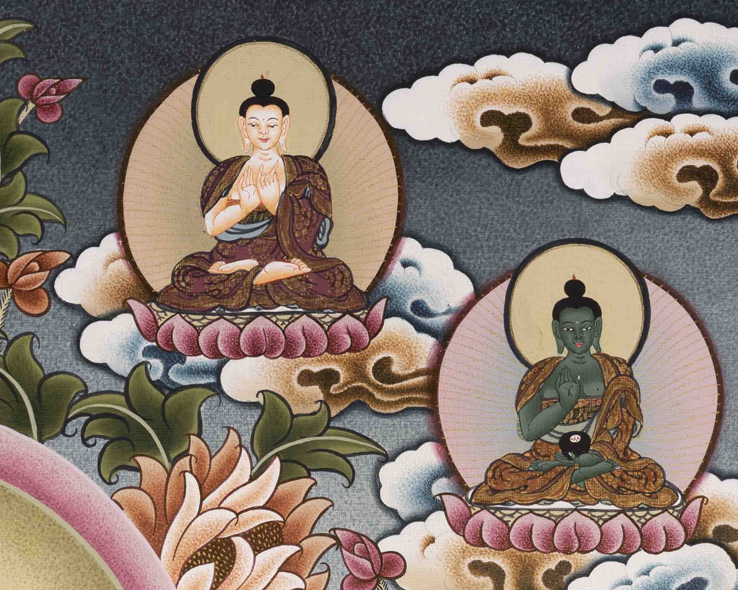 Traditional Manjushri Thangka | Traditional Painting
