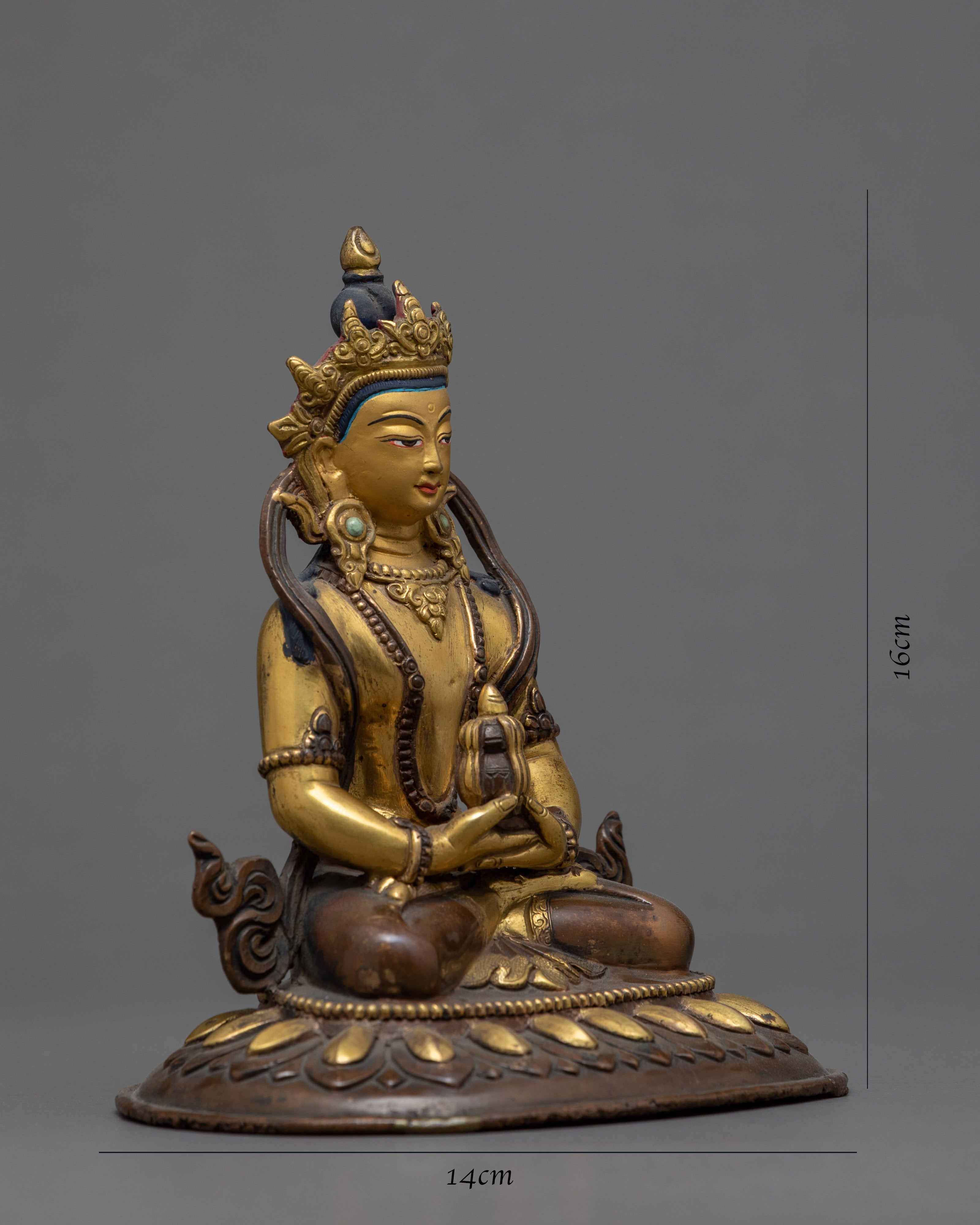 Amitayus Buddha Figurines | Statue Indoor Decorations | Classic Home Decor