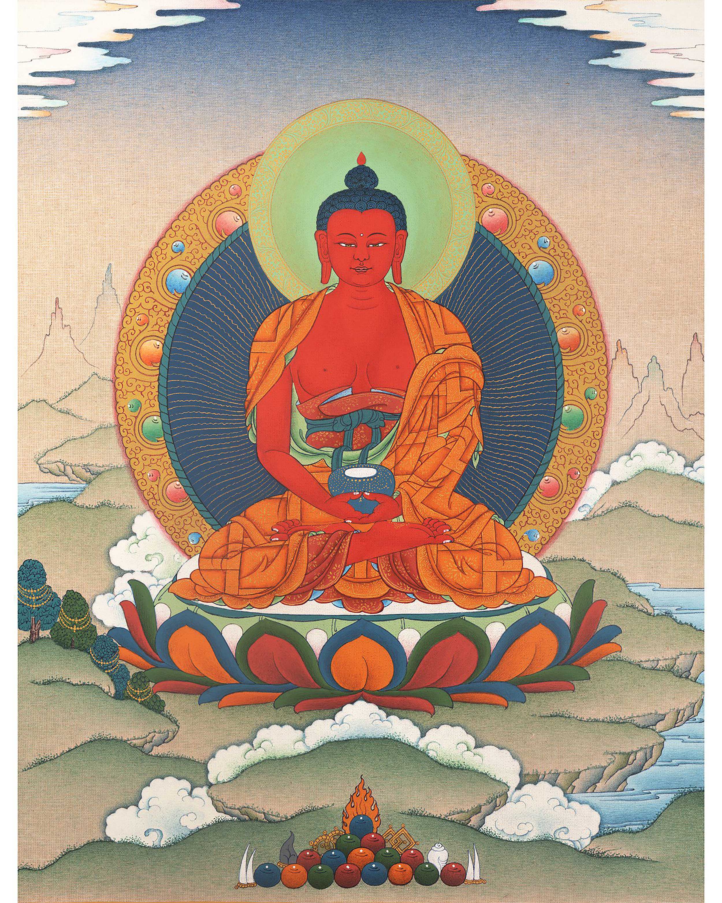 Amitabha Buddha Thangka