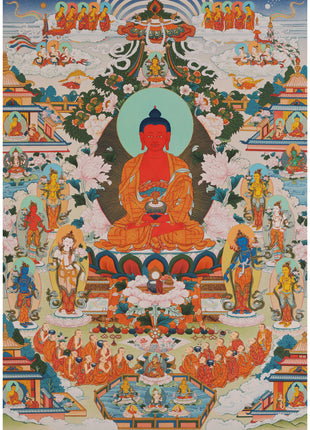 Amitabha Buddha Thangka 