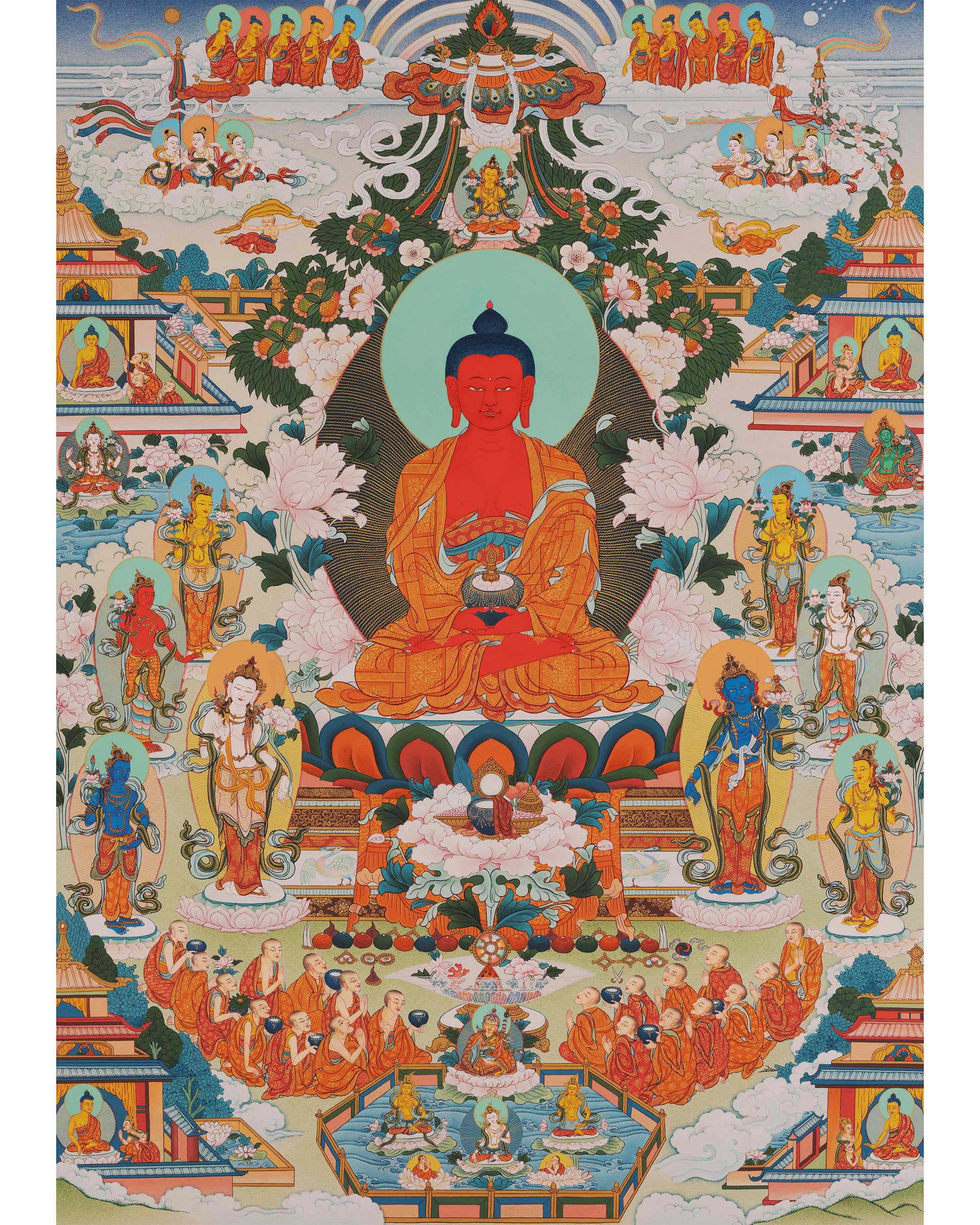 Amitabha Buddha Thangka 