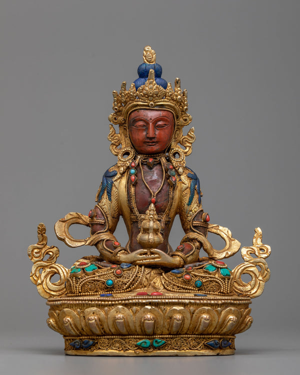 Buddha Amitayus Mantra Practice Statue