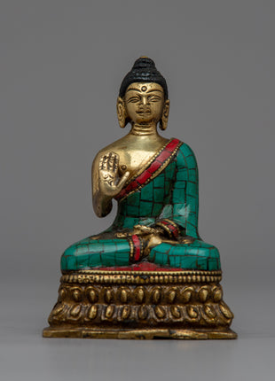 Small Amoghasiddhi Buddha Statue