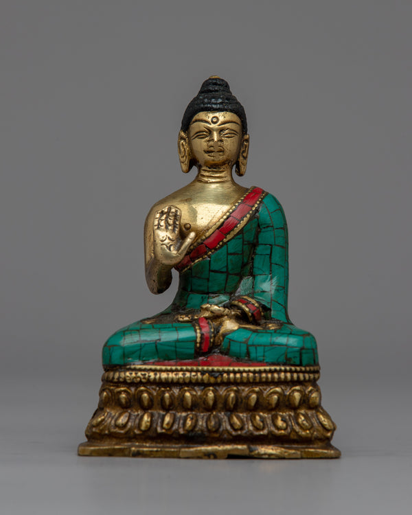 Small Amoghasiddhi Buddha Statue