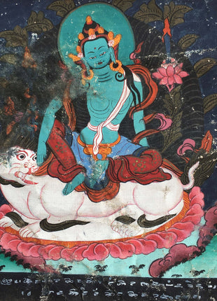 Arya Manjushri Thangka | Ritual Thangka Art
