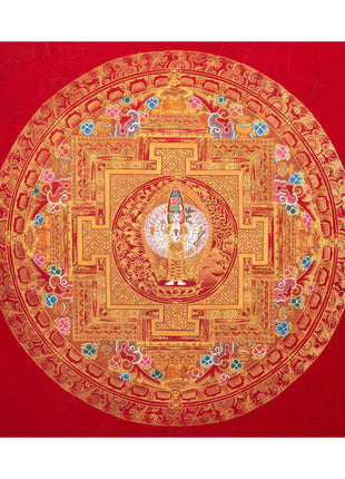 Avalokiteshvara Mandala Painting  |1000 armed Chenresig