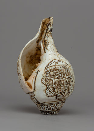 White Tara Sankha | Sacred Conch of Compassion & Healing