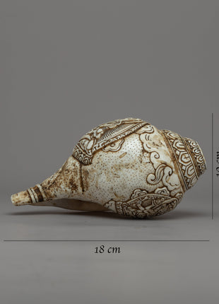 White Tara Sankha | Sacred Conch of Compassion & Healing