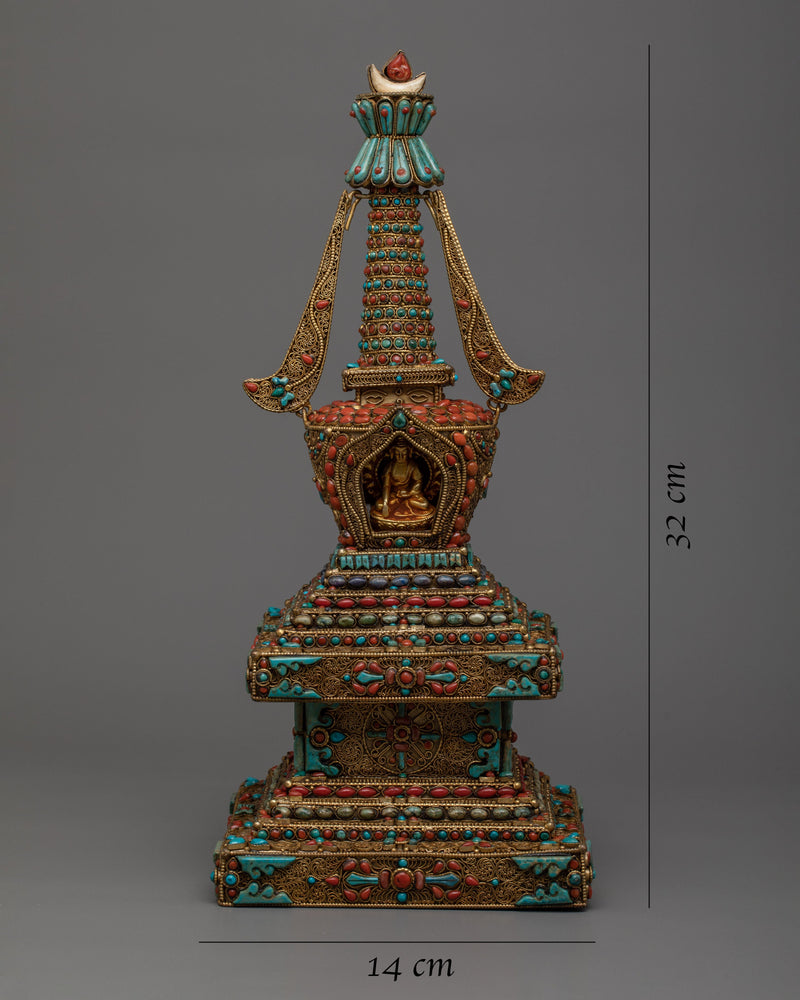Chorten Buddhist Stupa | Spiritual Monument of Buddhist Beliefs