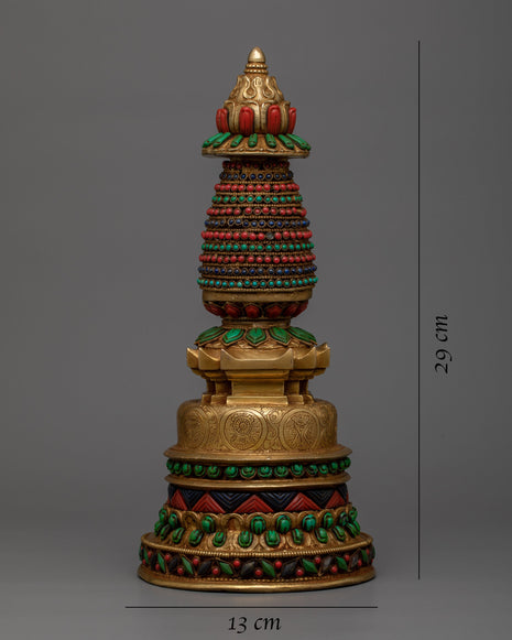 Stupa of Devotion | Celebrating the Essence of Buddhist Rituals