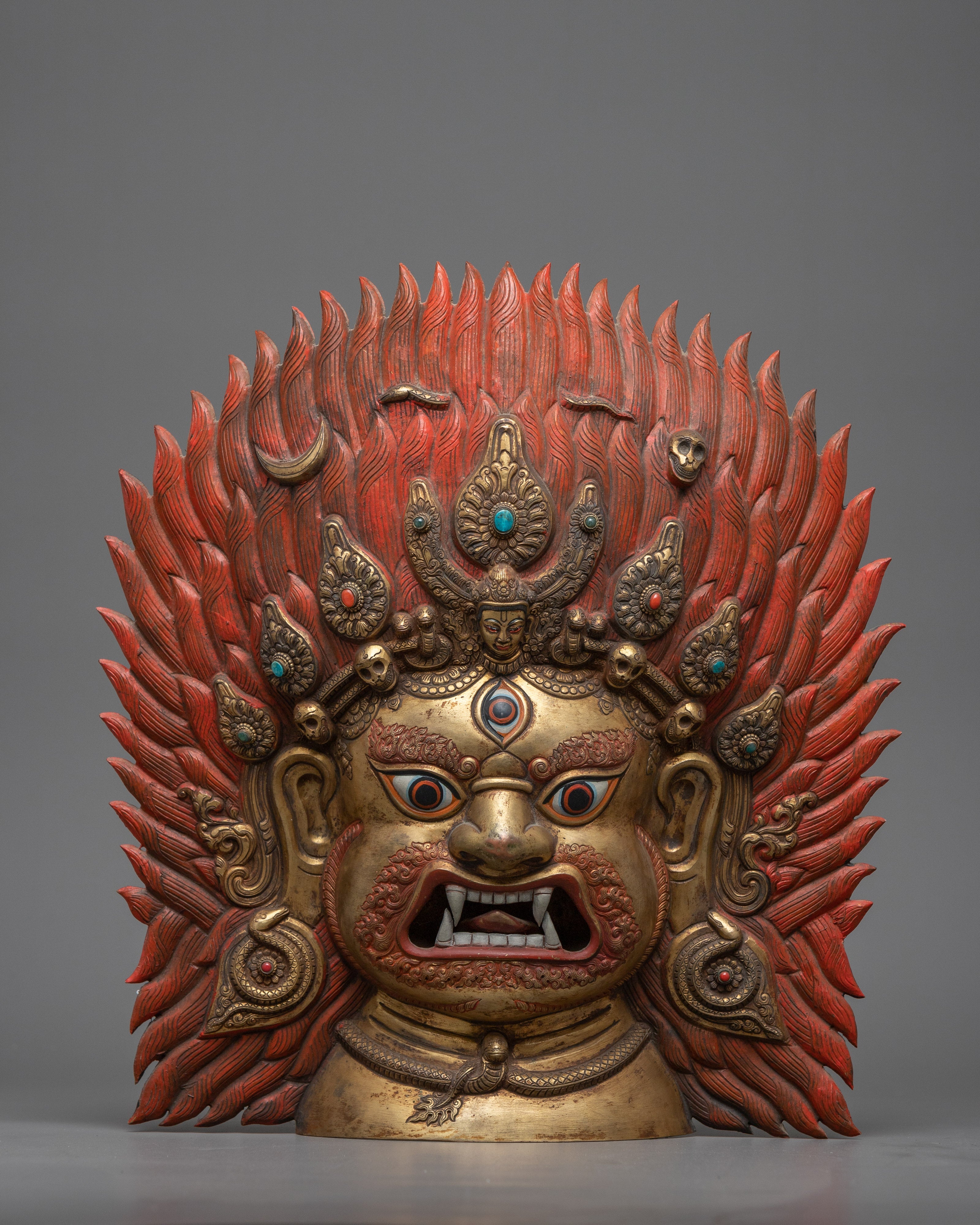 Repousse Mask of Bhairava 