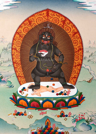 Balck Dzambhala Print