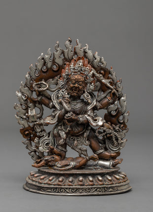 Black 6armed mahakala