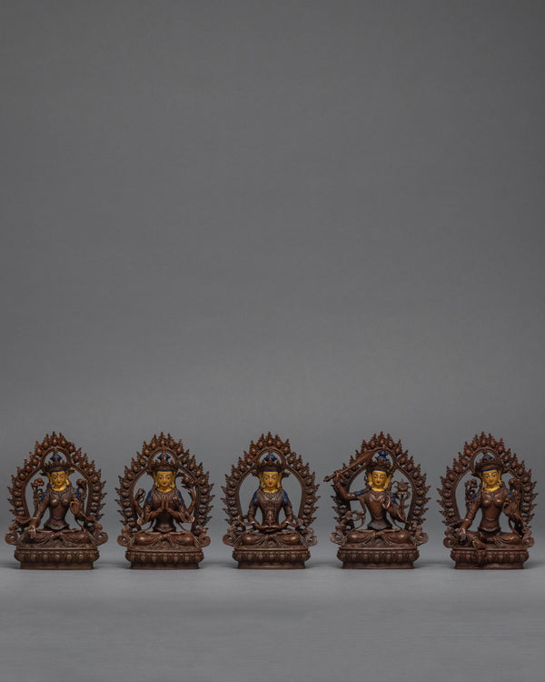 Boddhisattva Home Decor Statue Set