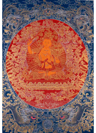 Bodhisattva Manjushree Thangka | Religious Art | Buddhist Gifts