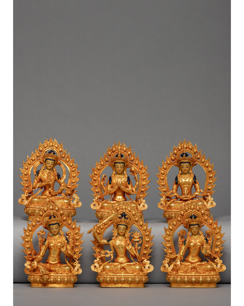Bodhisattva Set Sculptures