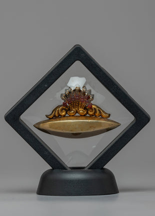 Newari Pendent "Tayo" | Exquisite Nepali Jewelry Inside the Floating case