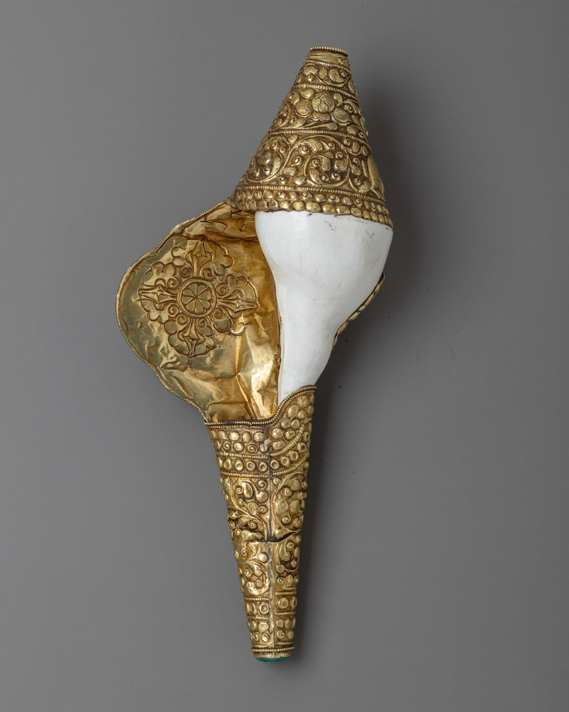 Brass Conch Shell Horn