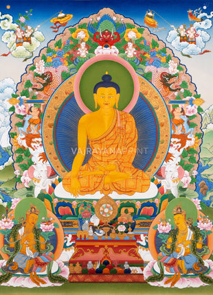 Shakyamuni Buddha Print | Traditional Buddhist Art
