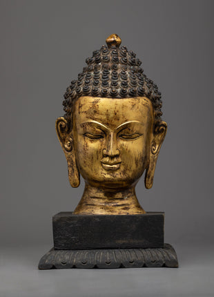 Big Buddha Head Statue 
