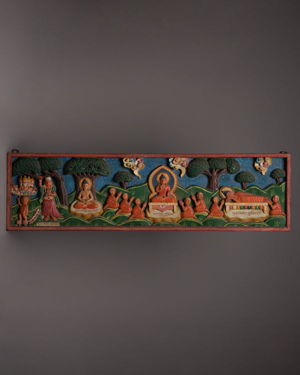 Buddha Life History Panel