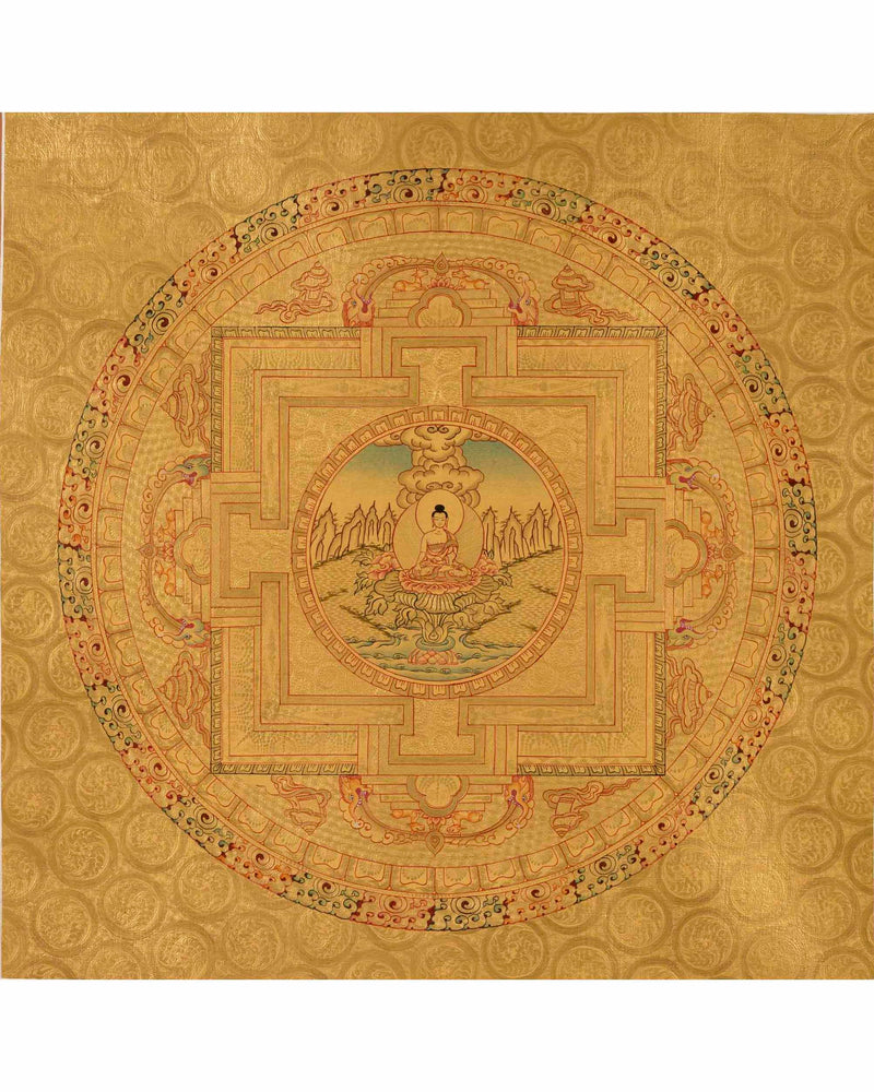 Shakyamuni Mandala Thangka |  Wall Hanging Decoration