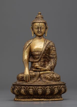 Buddha Shakyamuni Mantra Practice Statue
