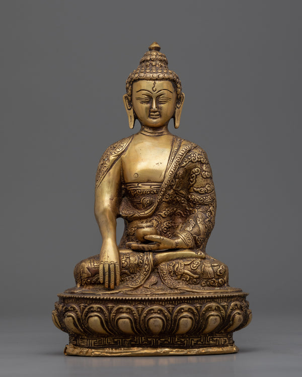 Buddha Shakyamuni Mantra Practice Statue