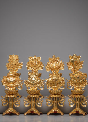 Buddhist Ashtamangala Set 